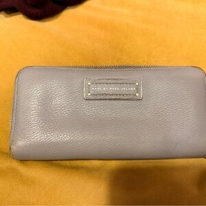 Marc by Marc Jacobs Taupe Leather Wallet
